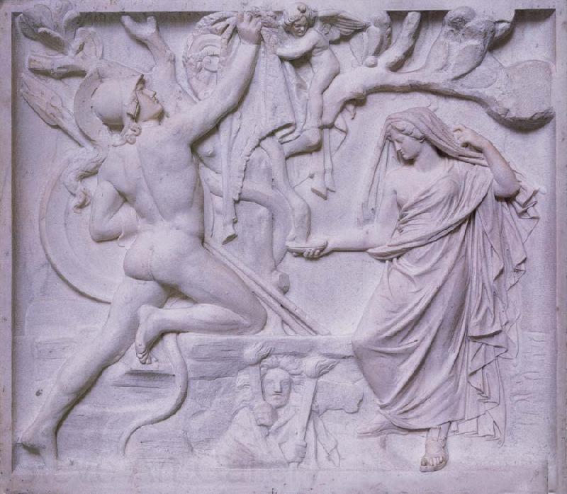 Christian Daniel Rauch Jason,Aided by Medea,Carrying off the Golden Fleece